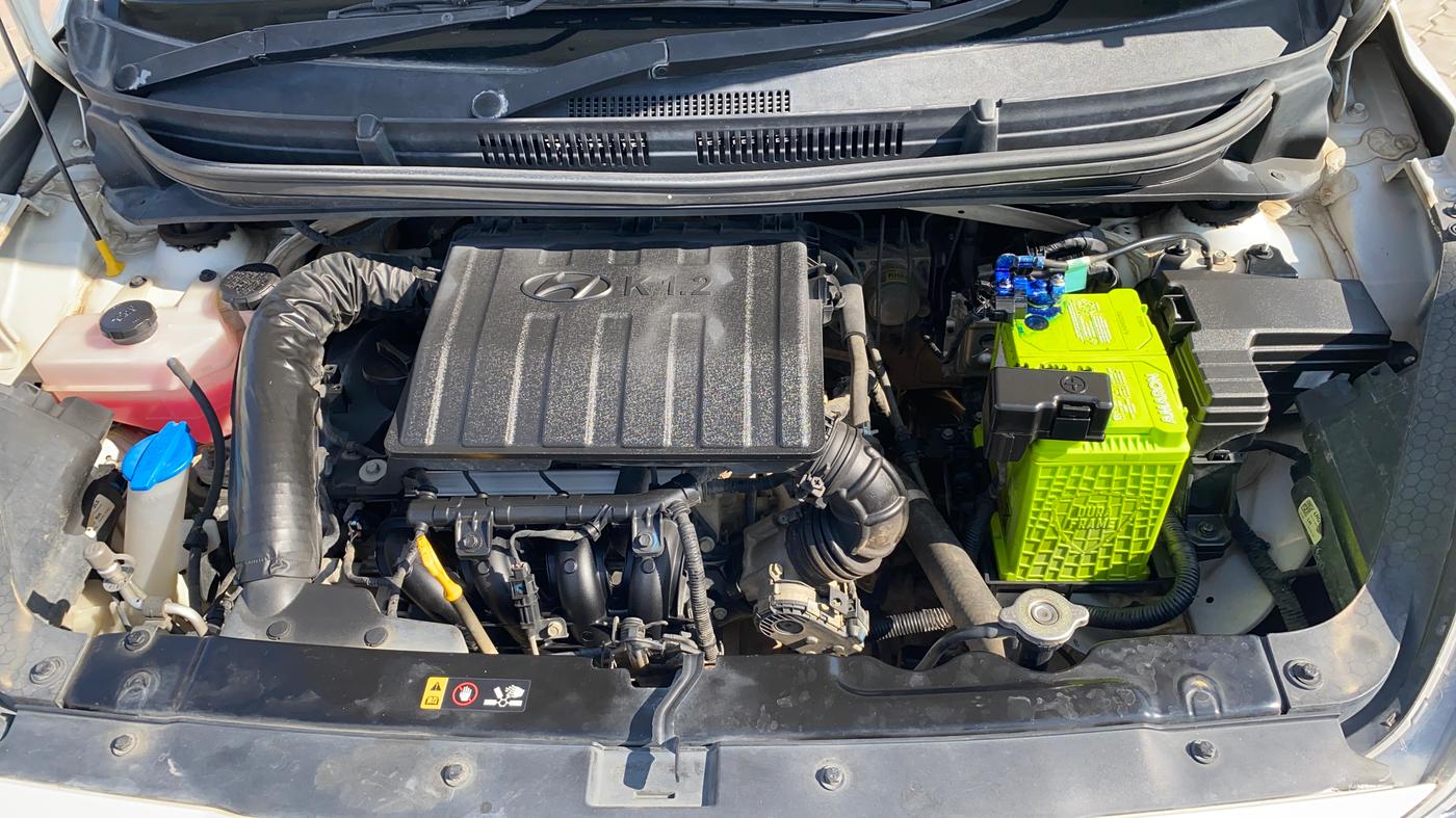 2022 Hyundai AURA SX 1.2, Petrol, Manual, 45,075 km, Engine View