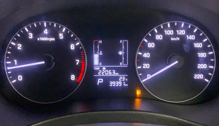 2019 Hyundai Creta SX AT 1.6 PETROL, Petrol, Automatic, 39,391 km, Odometer Image