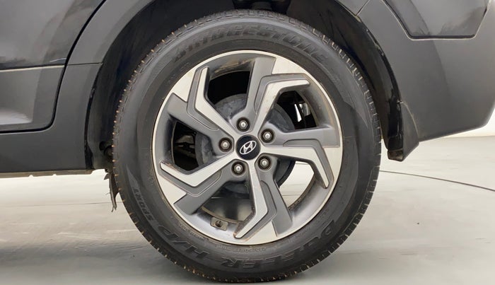 2019 Hyundai Creta SX AT 1.6 PETROL, Petrol, Automatic, 39,391 km, Left Rear Wheel