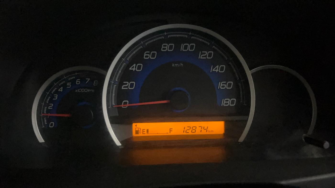 2018 Maruti Wagon R 1.0 VXI, Petrol, Manual, 12,810 km, Odometer Image