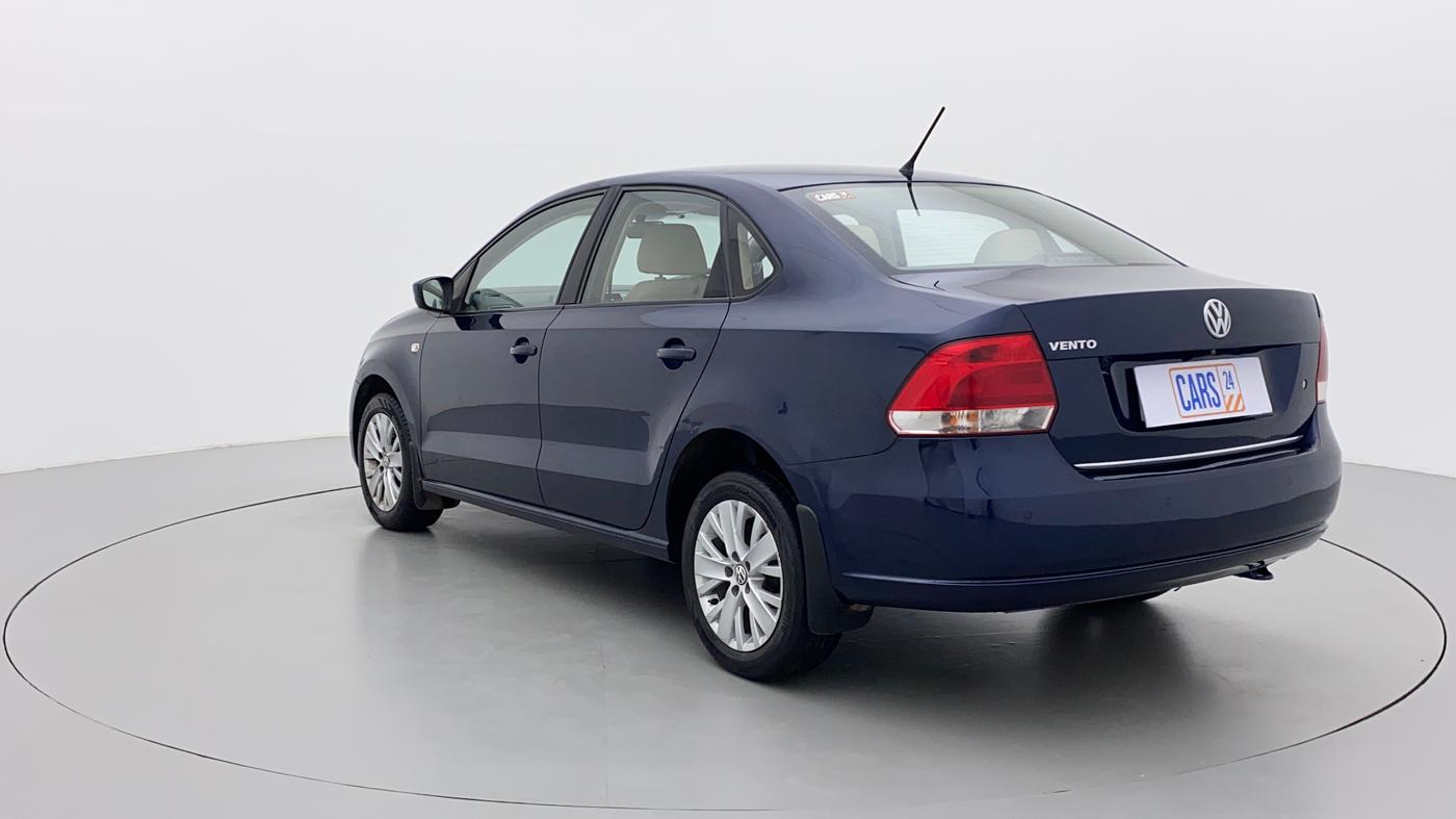 2015 Volkswagen Vento HIGHLINE 1.6 MPI, Petrol, Manual, 54,146 km, Left Back Diagonal