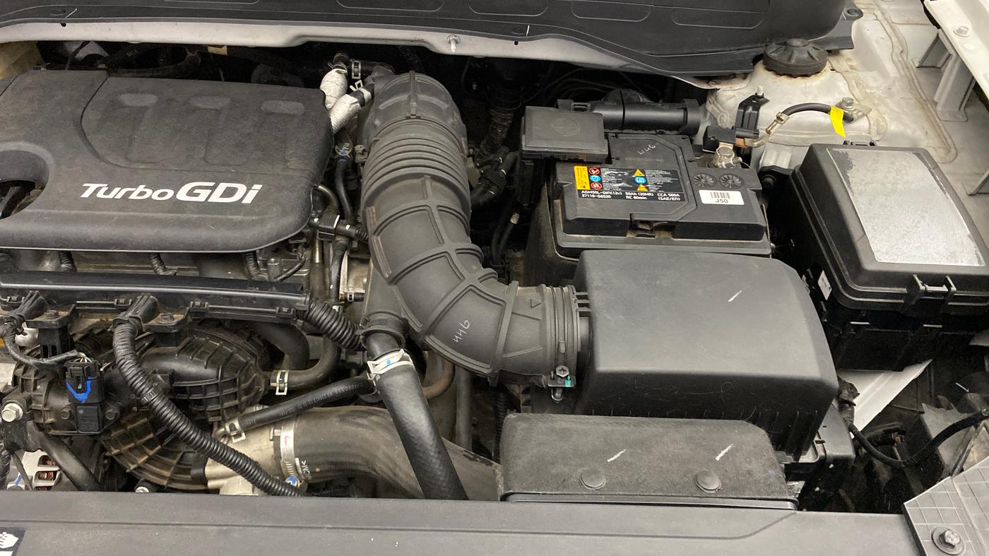 2023 Hyundai VENUE SX (O) MT 1.0 Turbo, Petrol, Manual, 12,162 km, Engine View - Left