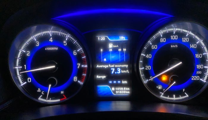 2018 Maruti Baleno ZETA PETROL 1.2, Petrol, Manual, 91,818 km, Odometer Image