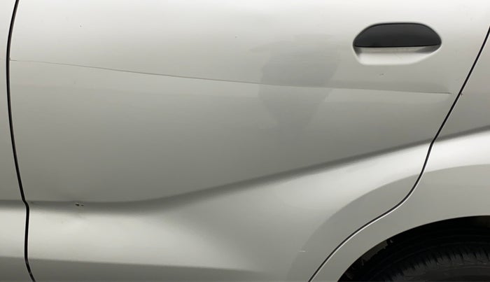 2021 Datsun Redi Go A, Petrol, Manual, 13,454 km, Rear left door - Slightly dented