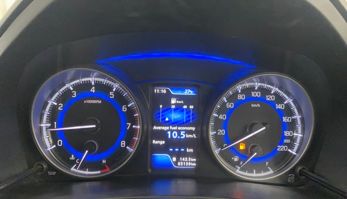 2020 Maruti Baleno ZETA PETROL 1.2, Petrol, Manual, 65,131 km, Odometer Image