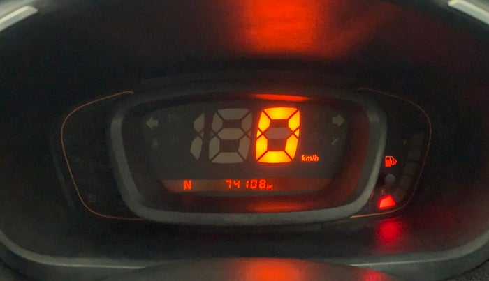 2019 Renault Kwid CLIMBER 1.0 AMT, Petrol, Automatic, 74,108 km, Odometer Image