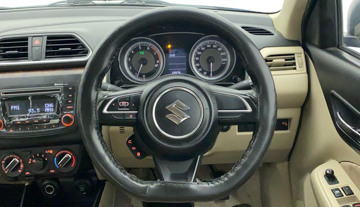 2017 Maruti Dzire VXI, Petrol, Manual, 68,979 km, Steering Wheel Close Up