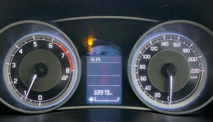 2017 Maruti Dzire VXI, Petrol, Manual, 68,979 km, Odometer Image