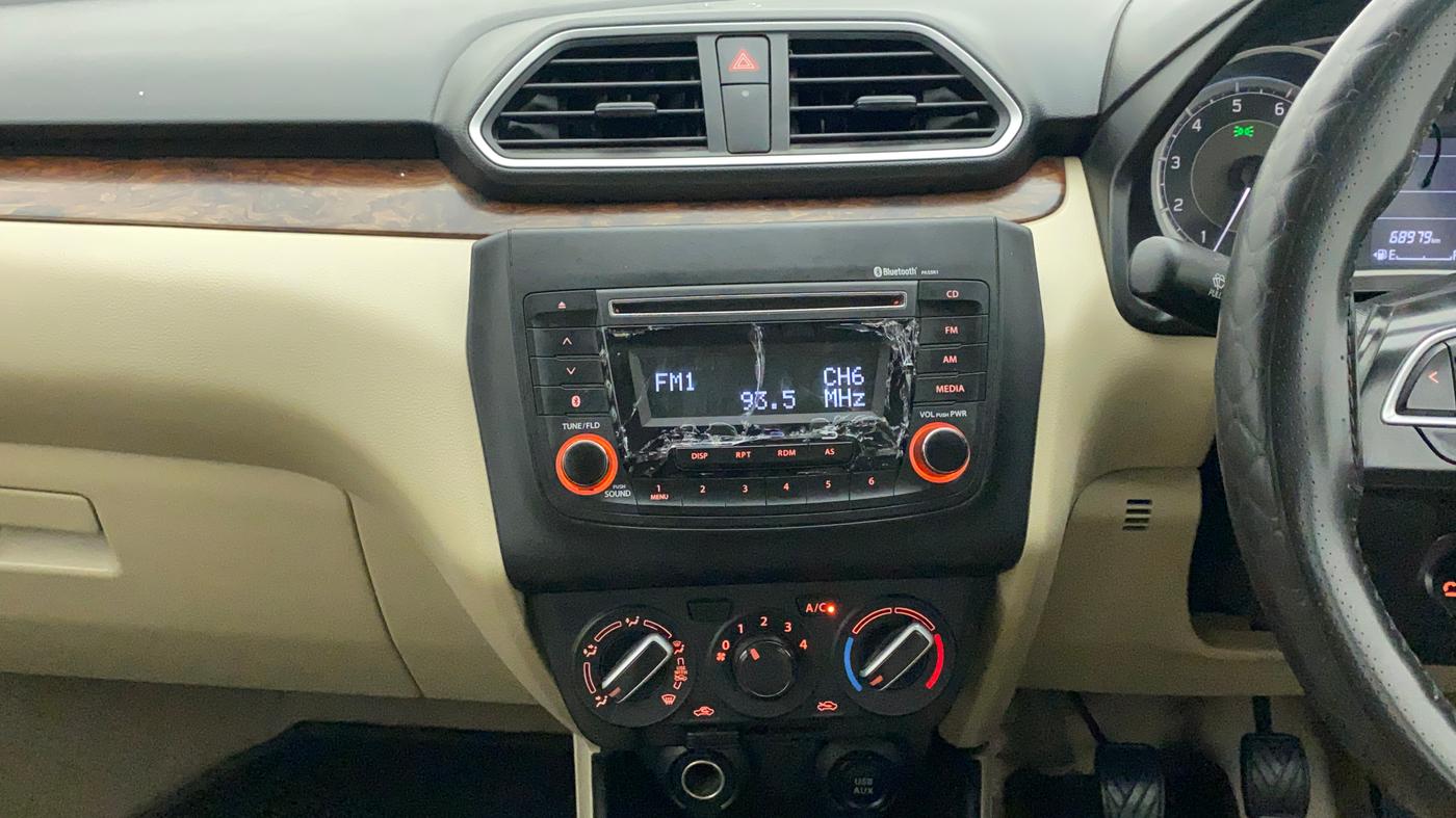 2017 Maruti Dzire VXI, Petrol, Manual, 68,979 km, Air Conditioner