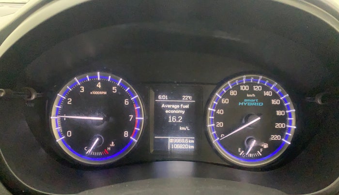 2021 Maruti S Cross ZETA 1.5, Petrol, Manual, 1,06,818 km, Odometer Image