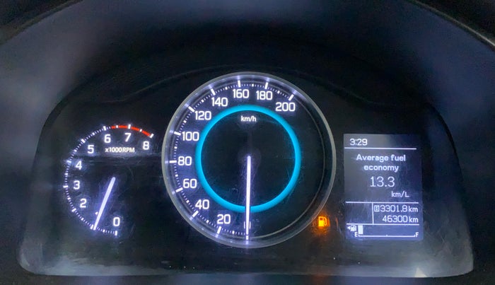 2020 Maruti IGNIS ZETA 1.2, Petrol, Manual, 46,300 km, Odometer Image