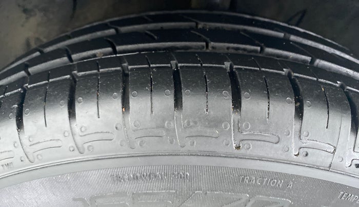 2021 Hyundai GRAND I10 NIOS SPORTZ 1.2 AT, Petrol, Automatic, 9,883 km, Left Front Tyre Tread