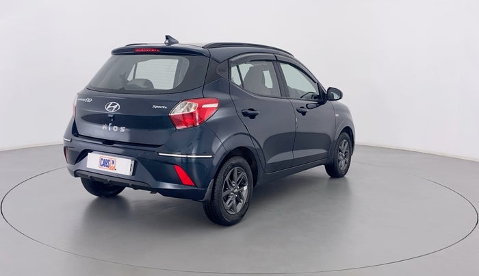 2021 Hyundai GRAND I10 NIOS SPORTZ 1.2 AT, Petrol, Automatic, 9,883 km, Right Back Diagonal