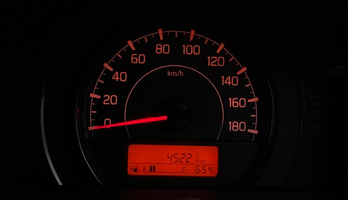 2021 Maruti New Wagon-R VXI (O) 1.2, Petrol, Manual, 45,217 km, Odometer Image