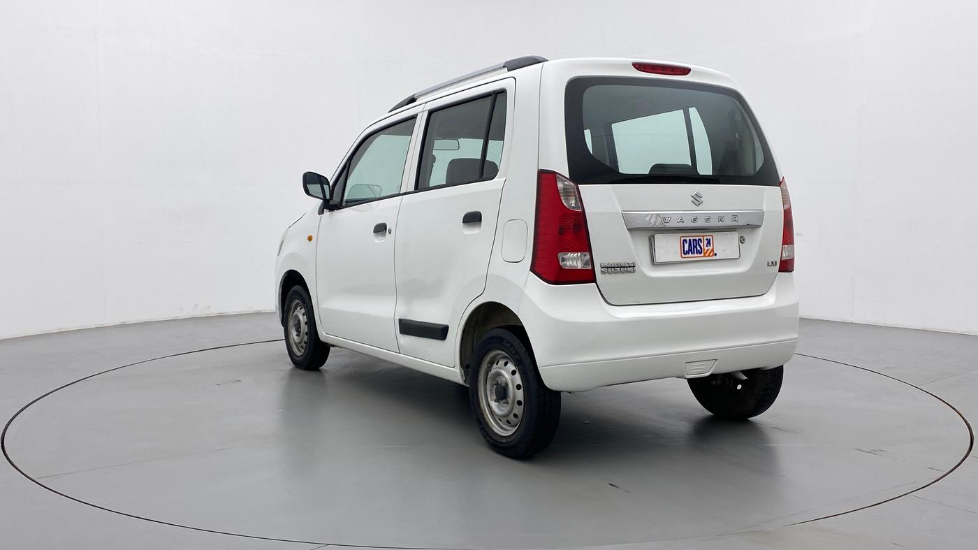 2011 Maruti Wagon R 1.0 LXI, Petrol, Manual, 38,315 km, Left Back Diagonal