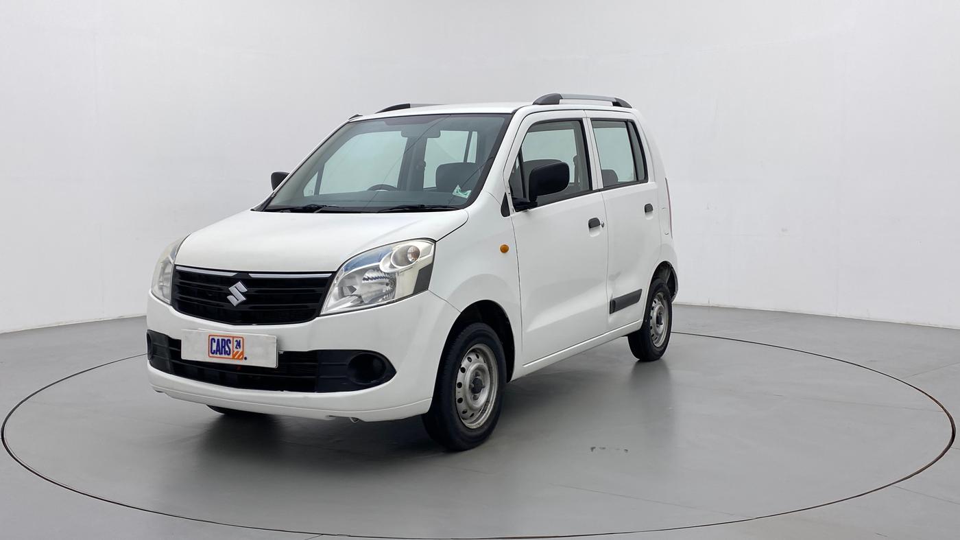2011 Maruti Wagon R 1.0 LXI, Petrol, Manual, 38,315 km, Left Front Diagonal