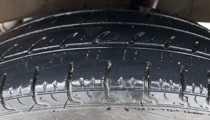 2018 Datsun Redi Go 1.0 T(O) AT, Petrol, Automatic, 20,109 km, Left Rear Tyre Tread