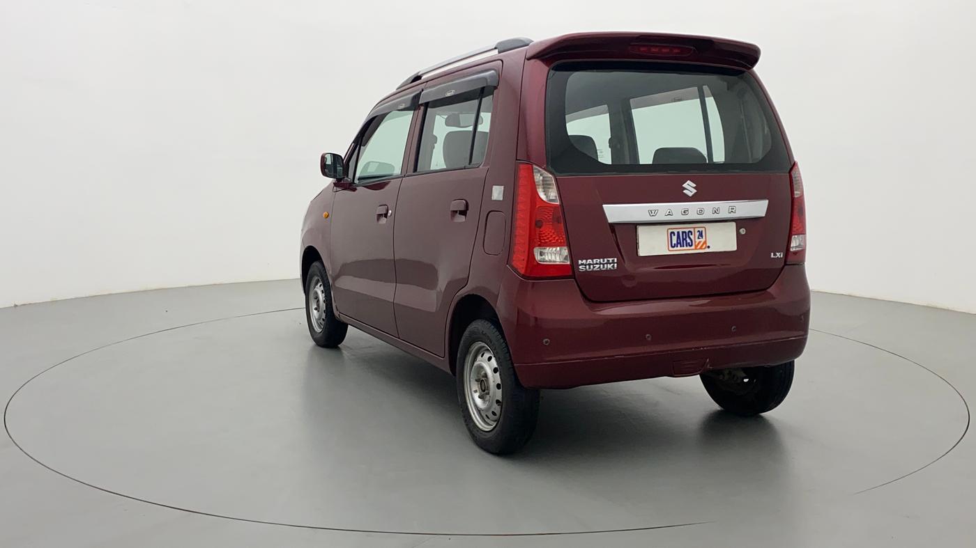 2011 Maruti Wagon R 1.0 LXI CNG, CNG, Manual, 72,438 km, Left Back Diagonal