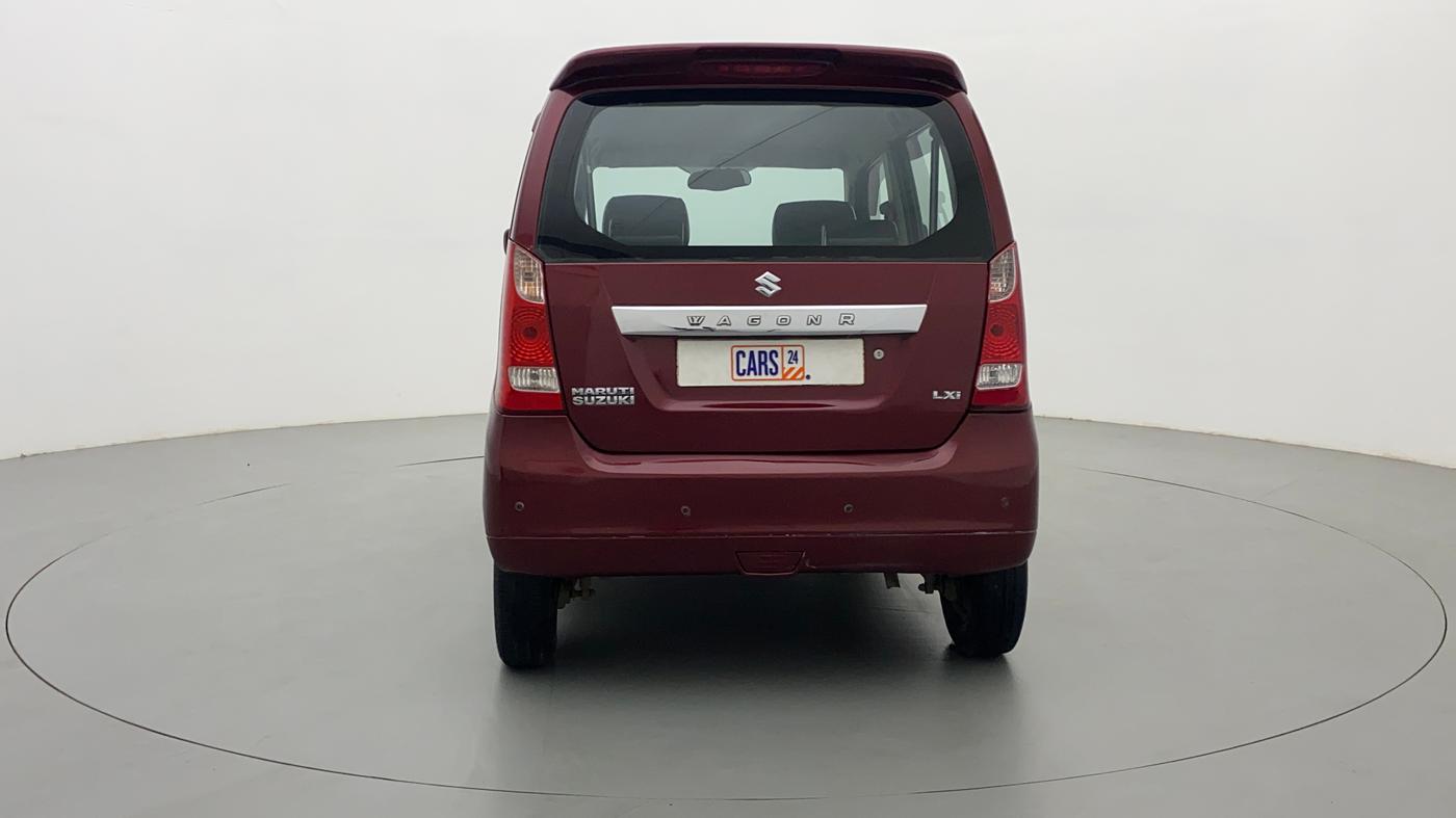 2011 Maruti Wagon R 1.0 LXI CNG, CNG, Manual, 72,438 km, Back/Rear