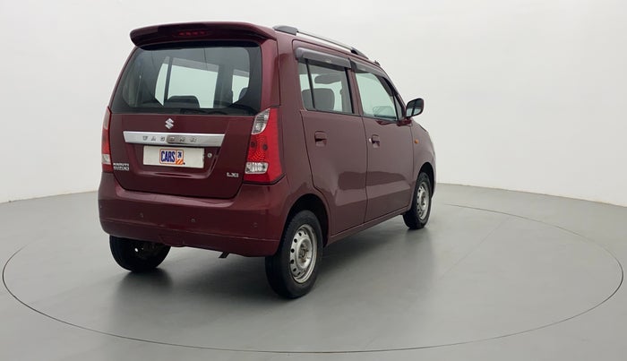 2011 Maruti Wagon R 1.0 LXI CNG, CNG, Manual, 72,438 km, Right Back Diagonal