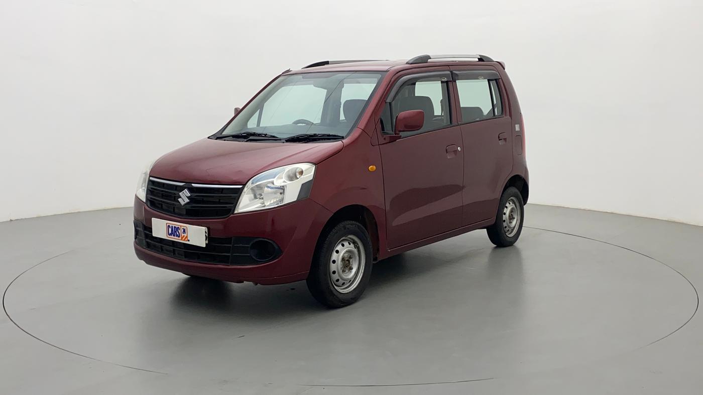 2011 Maruti Wagon R 1.0 LXI CNG, CNG, Manual, 72,438 km, Left Front Diagonal