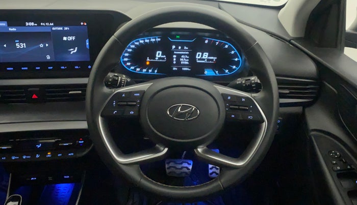 2021 Hyundai NEW I20 ASTA (O) 1.0 TURBO GDI DCT, Petrol, Automatic, 14,008 km, Steering Wheel Close Up
