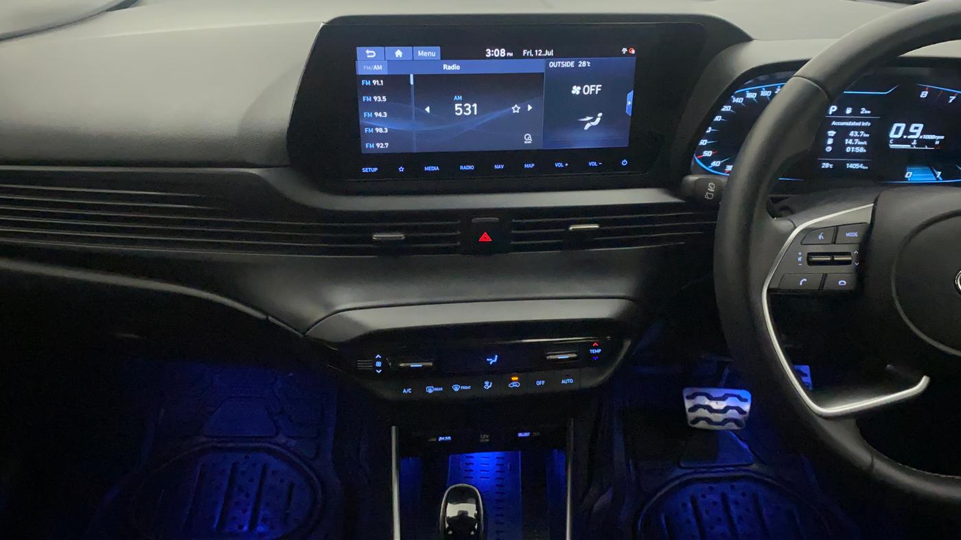 2021 Hyundai NEW I20 ASTA (O) 1.0 TURBO GDI DCT, Petrol, Automatic, 14,008 km, Air Conditioner