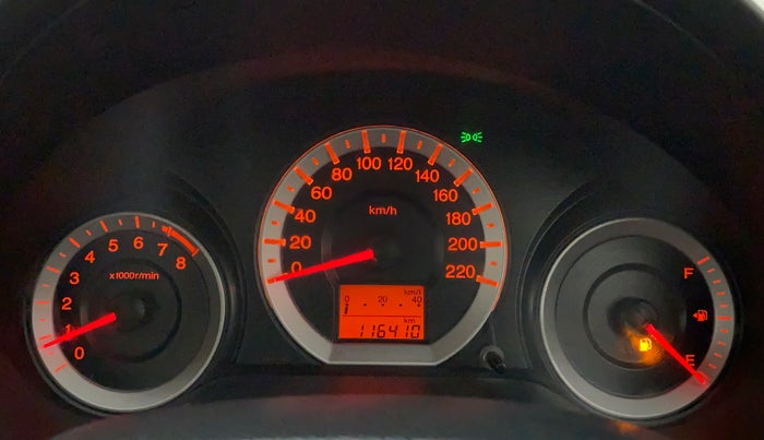 2011 Honda City 1.5L I-VTEC S MT, CNG, Manual, 1,16,586 km, Odometer Image