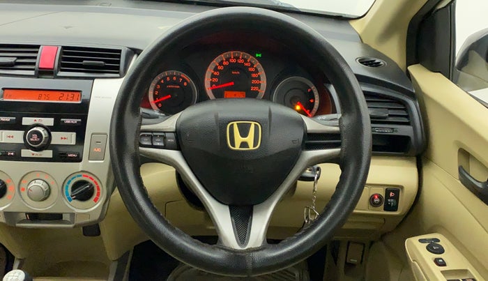 2011 Honda City 1.5L I-VTEC S MT, CNG, Manual, 1,16,586 km, Steering Wheel Close Up