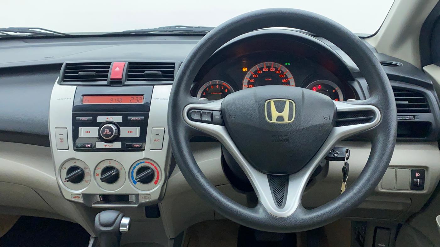 2009 Honda City S AT, Petrol, Automatic, 50,057 km, Steering Wheel Close Up