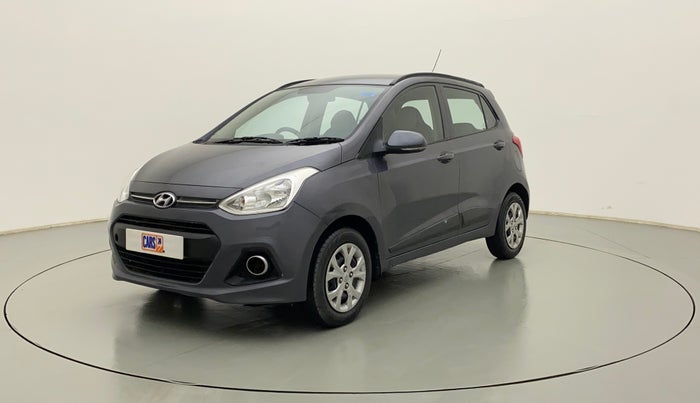 2016 Hyundai Grand i10 SPORTZ 1.2 KAPPA VTVT, Petrol, Manual, 70,554 km, Left Front Diagonal