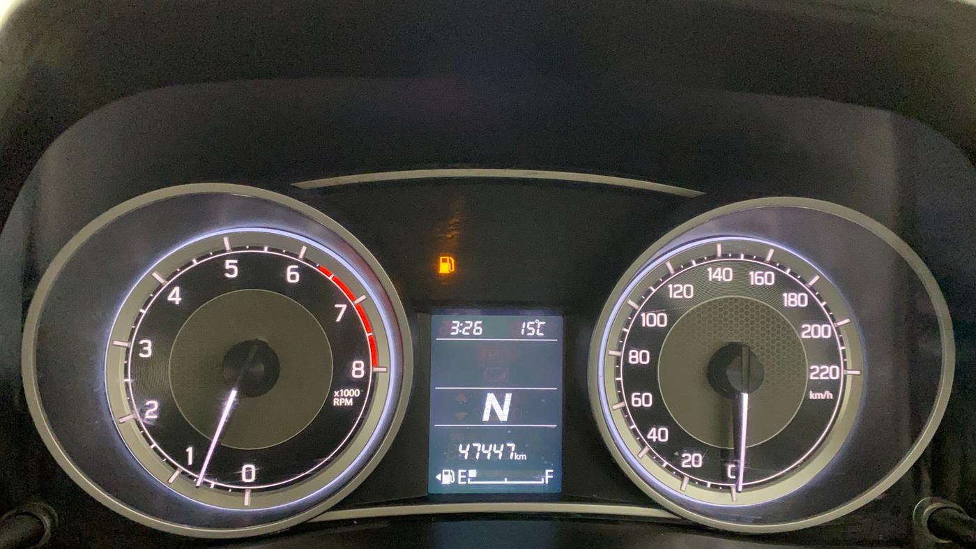2019 Maruti Dzire ZXI PLUS AMT, Petrol, Automatic, 47,510 km, Odometer Image