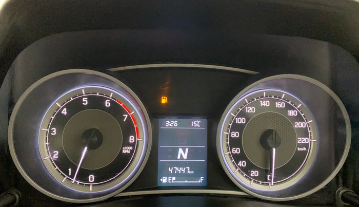 2019 Maruti Dzire ZXI PLUS AMT, Petrol, Automatic, 47,510 km, Odometer Image