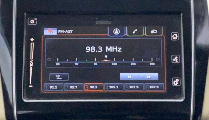 2019 Maruti Dzire ZXI PLUS AMT, Petrol, Automatic, 47,510 km, Infotainment System