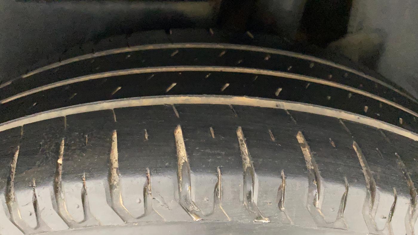 2019 Maruti Dzire ZXI PLUS AMT, Petrol, Automatic, 47,510 km, Left Rear Tyre Tread