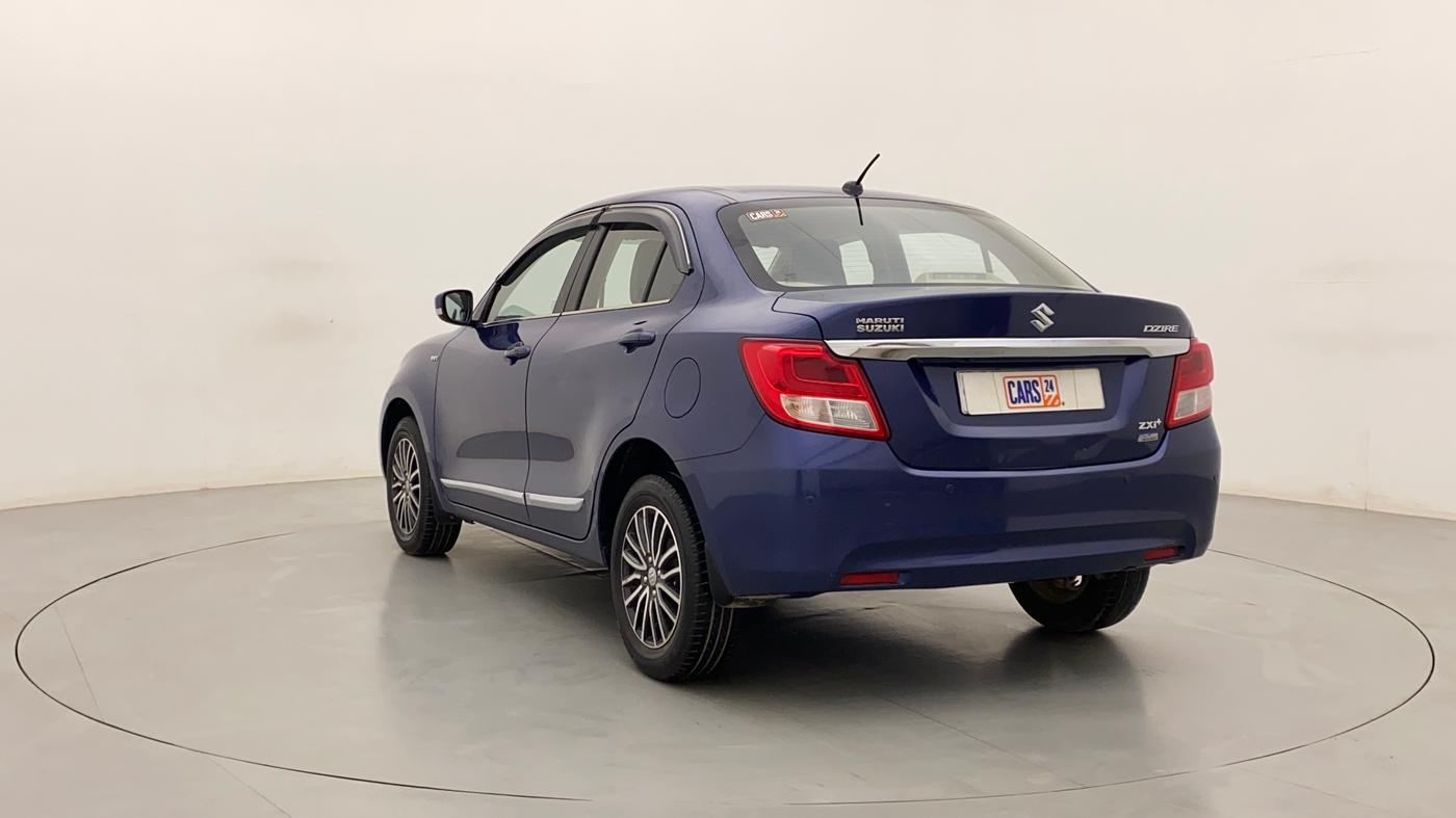 2019 Maruti Dzire ZXI PLUS AMT, Petrol, Automatic, 47,510 km, Left Back Diagonal
