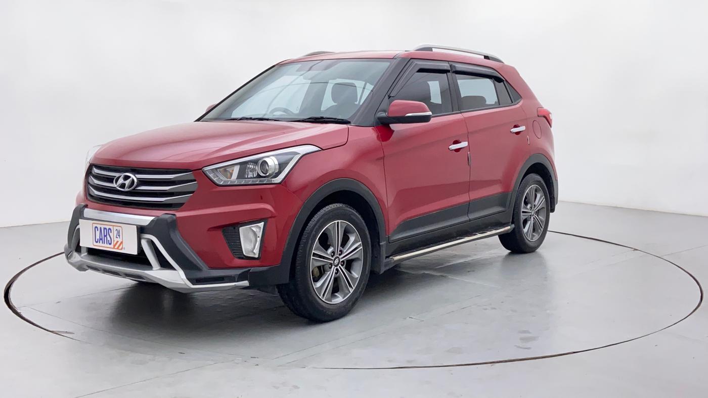 2018 Hyundai Creta 1.6 SX PLUS AUTO PETROL, Petrol, Automatic, 26,715 km, Left Front Diagonal (45- Degree) View