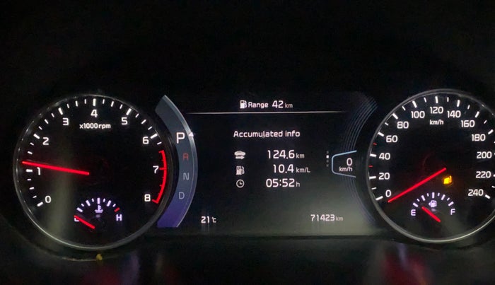 2020 KIA SELTOS GTX AT 1.4 PETROL, Petrol, Automatic, 71,430 km, Odometer Image