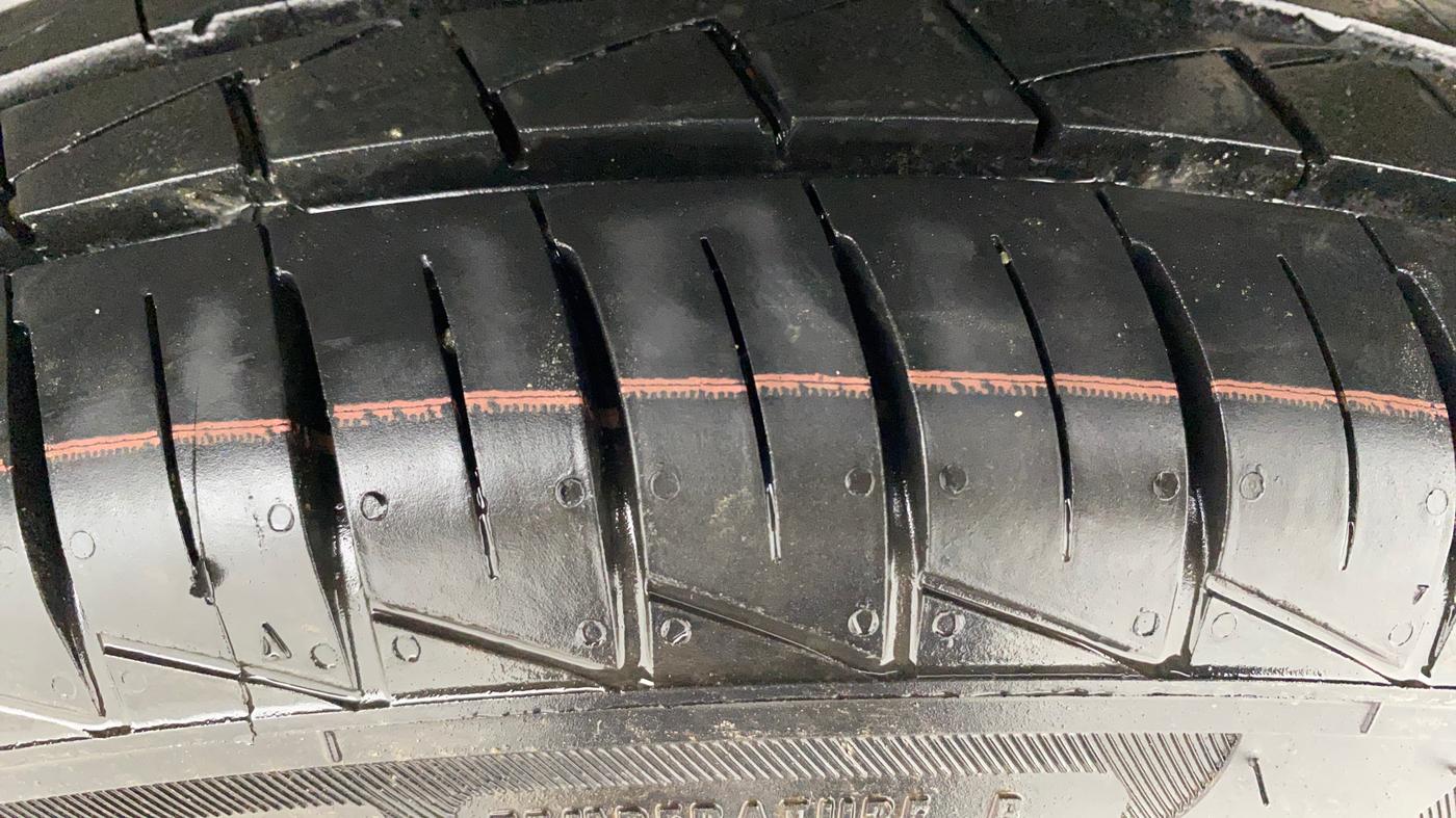 2025 Maruti S PRESSO VXI, Petrol, Manual, 1,609 km, Left Rear Tyre Tread