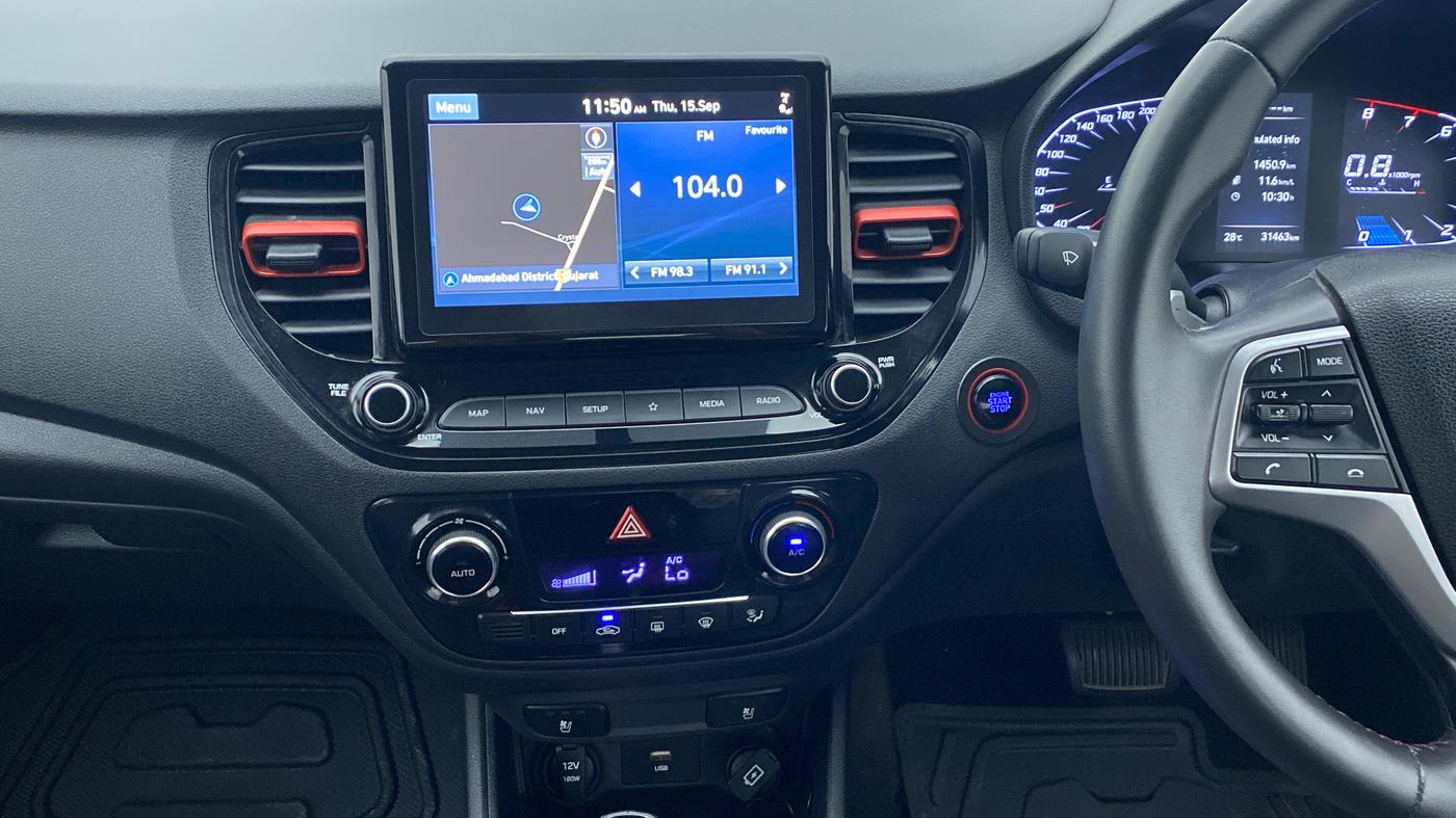 2020 Hyundai Verna SX (O) TURBO GDI AT, Petrol, Automatic, 32,205 km, Air Conditioner