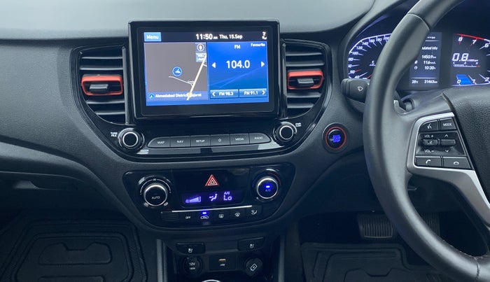 2020 Hyundai Verna SX (O) TURBO GDI AT, Petrol, Automatic, 32,205 km, Air Conditioner