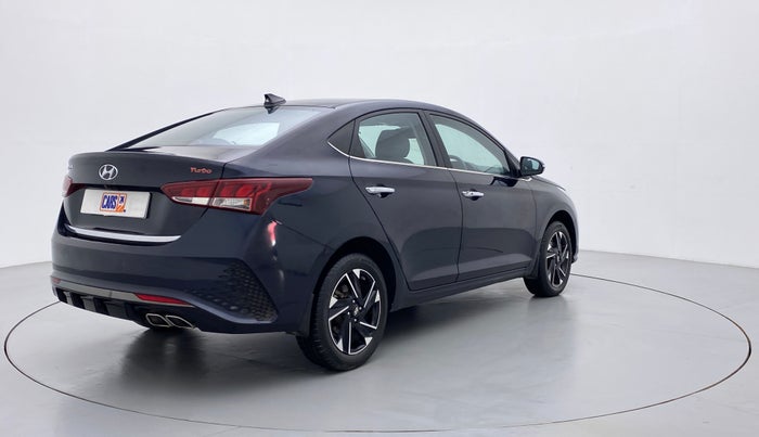 2020 Hyundai Verna SX (O) TURBO GDI AT, Petrol, Automatic, 32,205 km, Right Back Diagonal