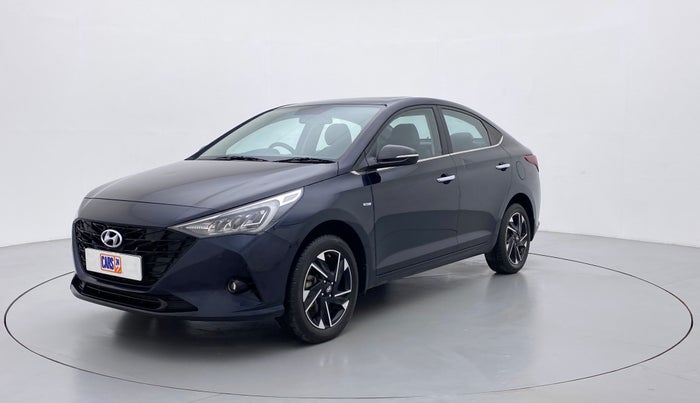 2020 Hyundai Verna SX (O) TURBO GDI AT, Petrol, Automatic, 32,205 km, Left Front Diagonal