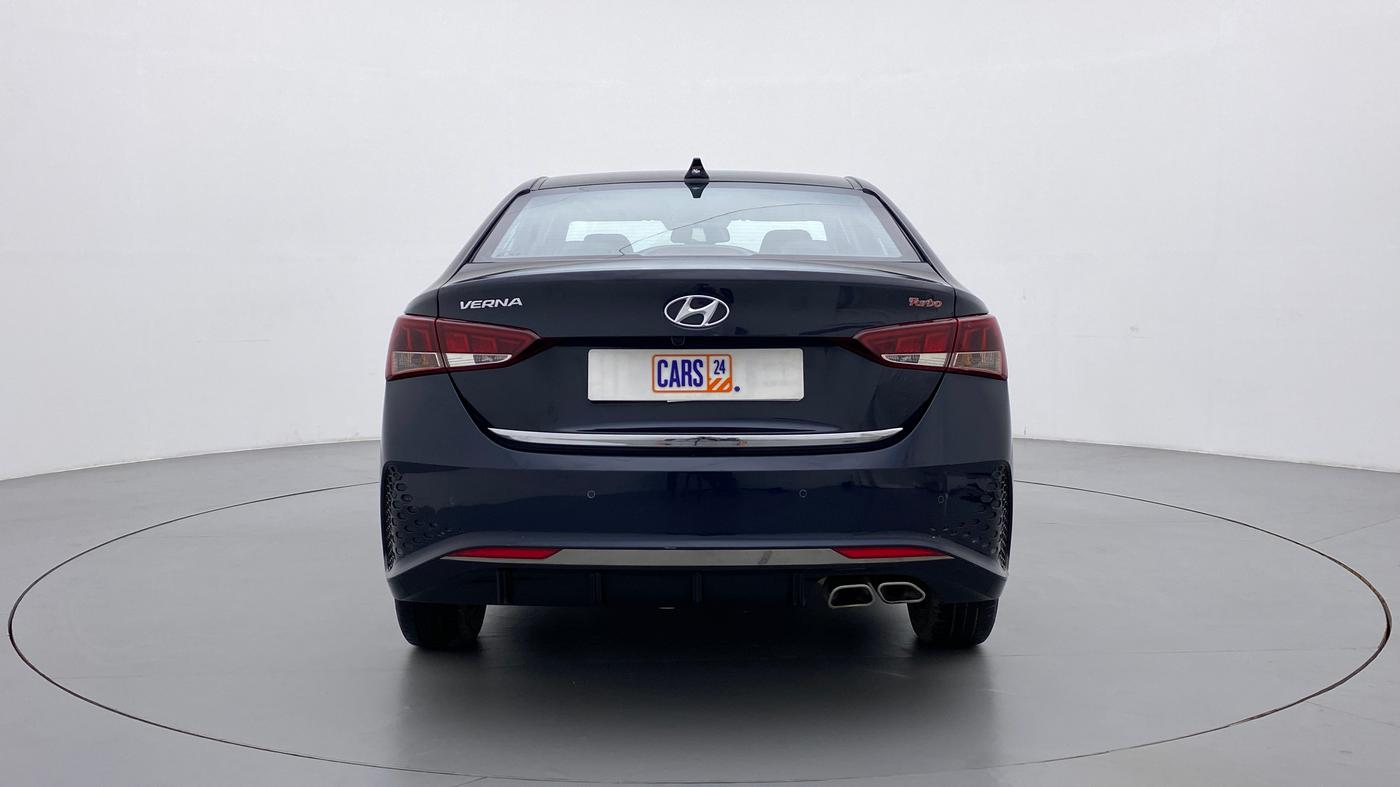 2020 Hyundai Verna SX (O) TURBO GDI AT, Petrol, Automatic, 32,205 km, Back/Rear