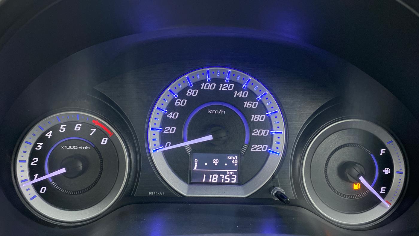 2012 Honda City 1.5L I-VTEC V MT, Petrol, Manual, 1,18,753 km, Odometer Image