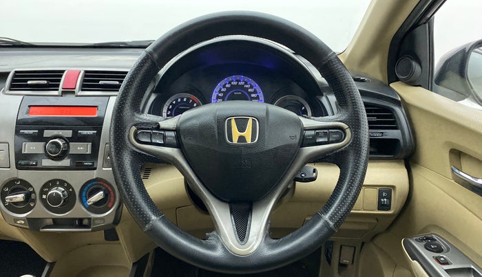 2012 Honda City 1.5L I-VTEC V MT, Petrol, Manual, 1,18,753 km, Steering Wheel Close Up