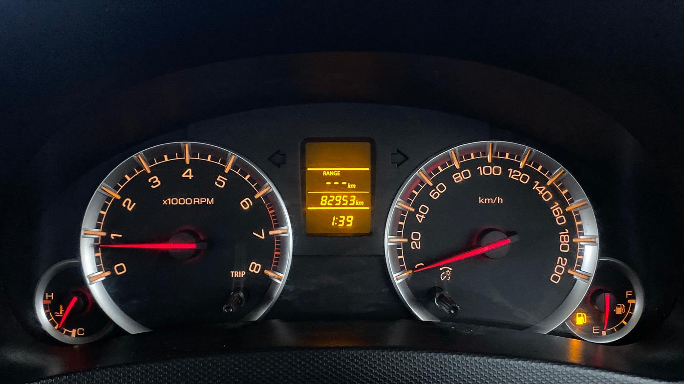 2013 Maruti Swift Dzire VXI, Petrol, Manual, 83,329 km, Odometer Image