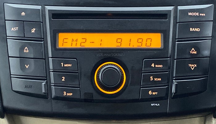 2013 Maruti Swift Dzire VXI, Petrol, Manual, 83,329 km, Infotainment System