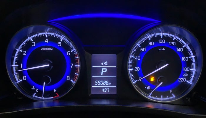 2017 Maruti Baleno DELTA CVT PETROL 1.2, Petrol, Automatic, 59,086 km, Odometer Image