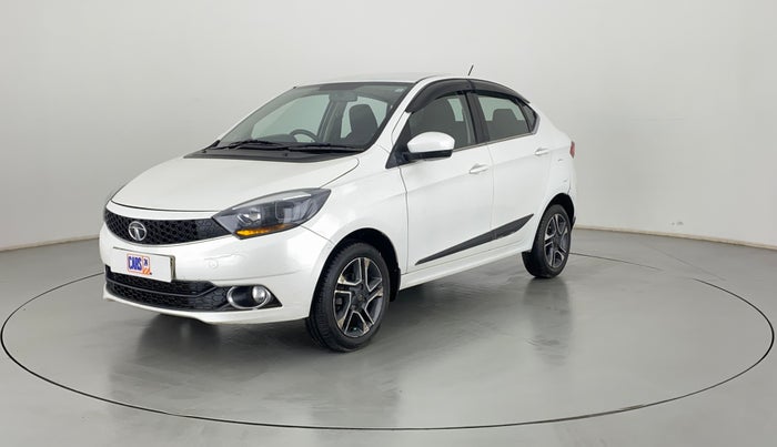 2017 Tata TIGOR XZ (O) PETROL, Petrol, Manual, 69,833 km, Left Front Diagonal